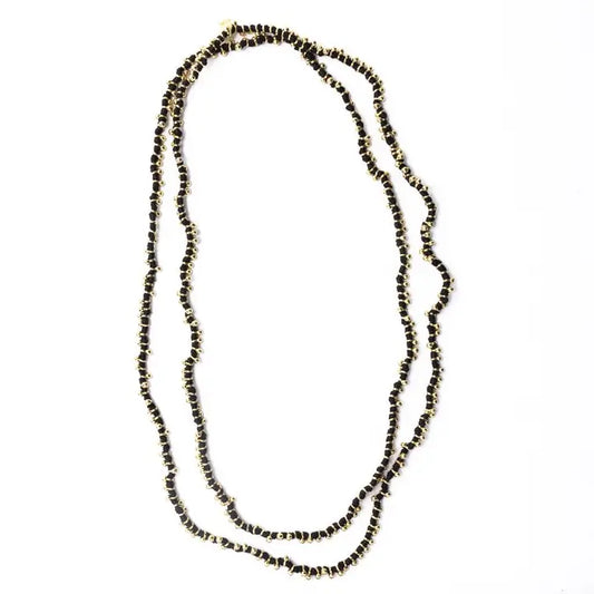 Rosemary Thread Purple Necklace