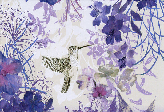 Hummingbird Boxed Notecard