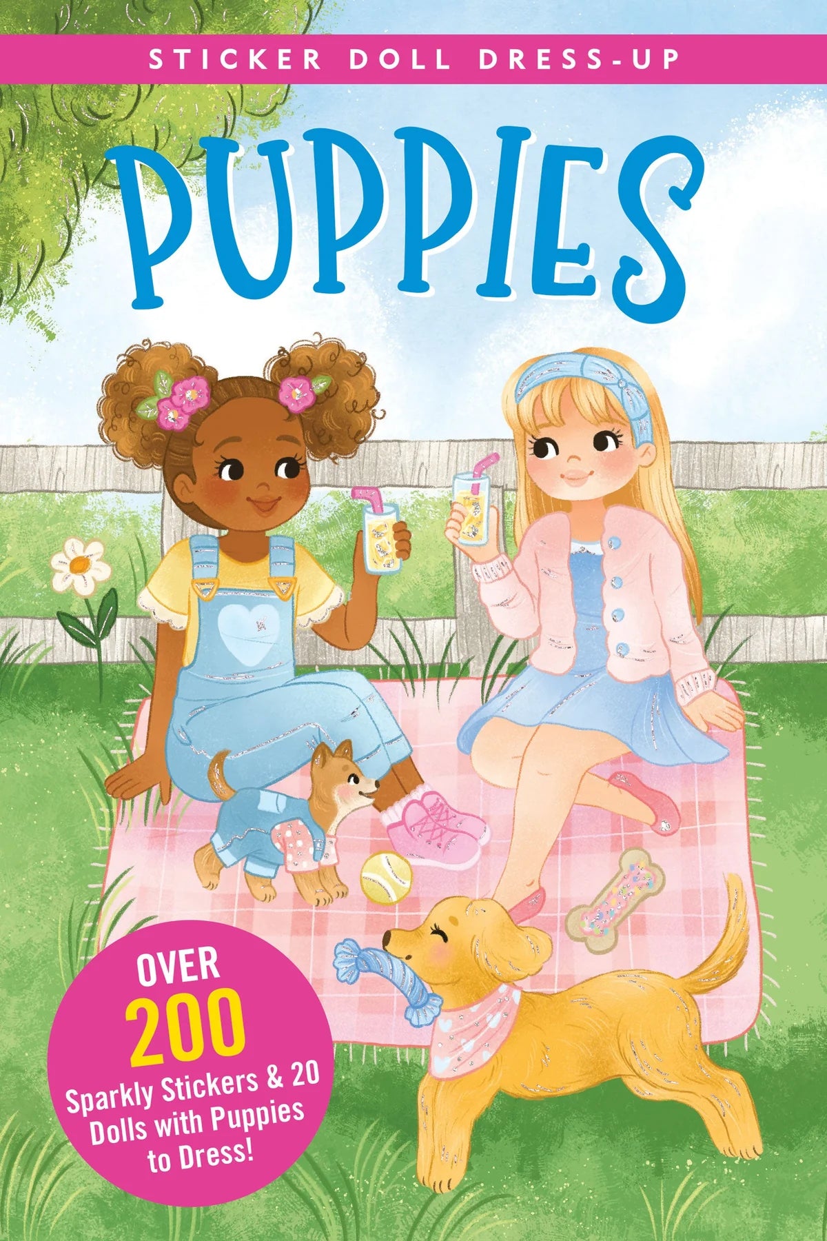 Sticker Doll Dress Up Puppies