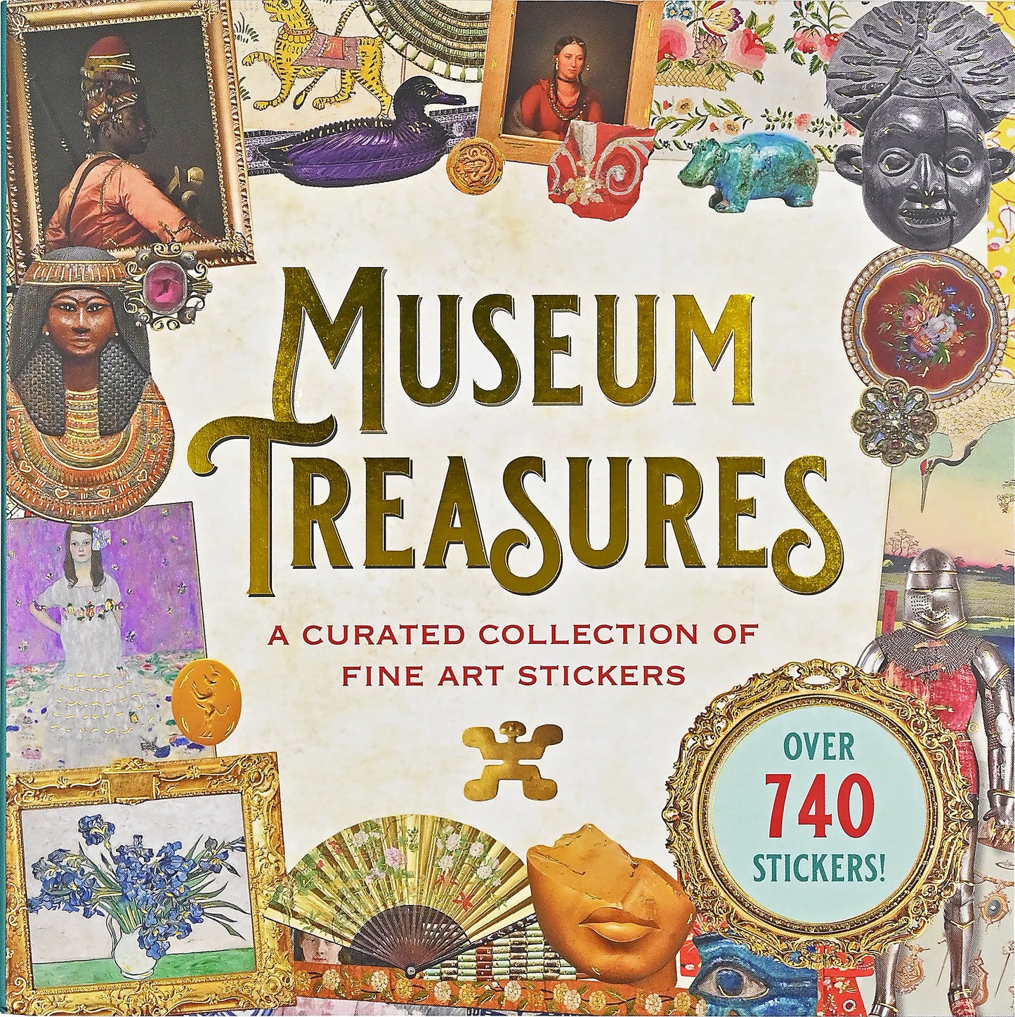 Sticker Book Museum Treasures