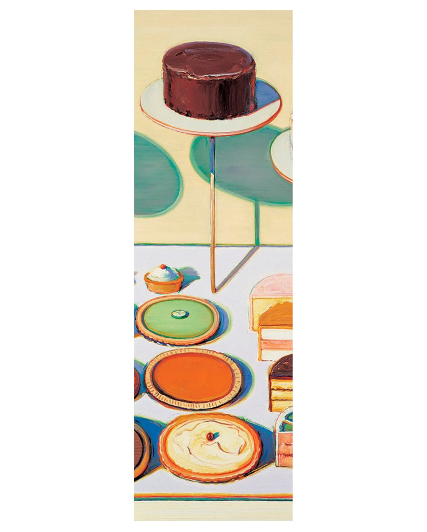 Wayne Thiebaud Cakes and Pies Bookmark