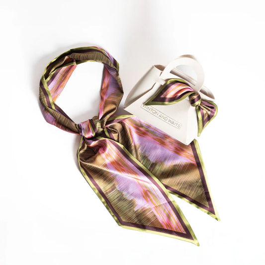 Wild Orchid Scarf Bag