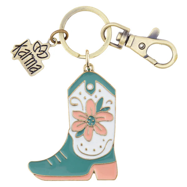 Enamel Key Chain Boot
