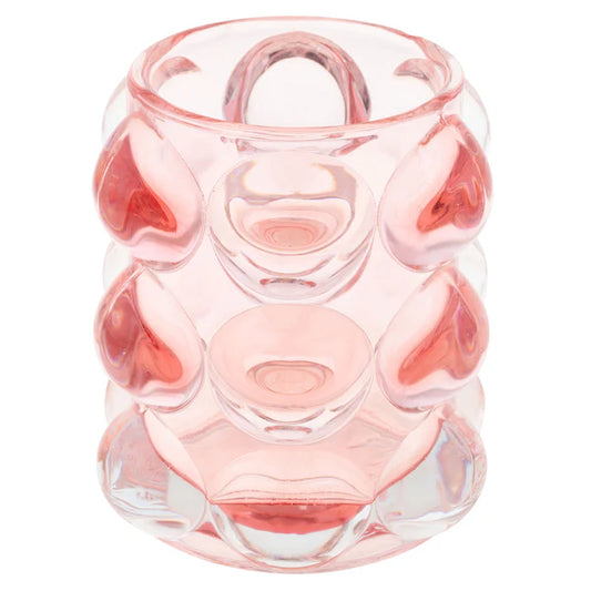 Hobnail Votive Holder - Blush