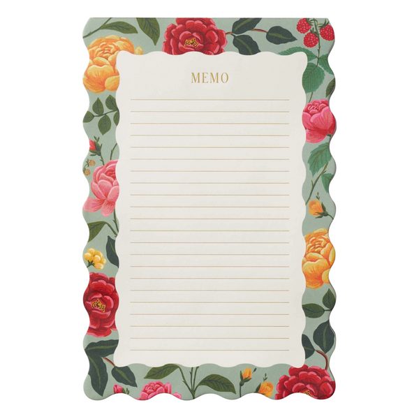 Roses Memo Notepad
