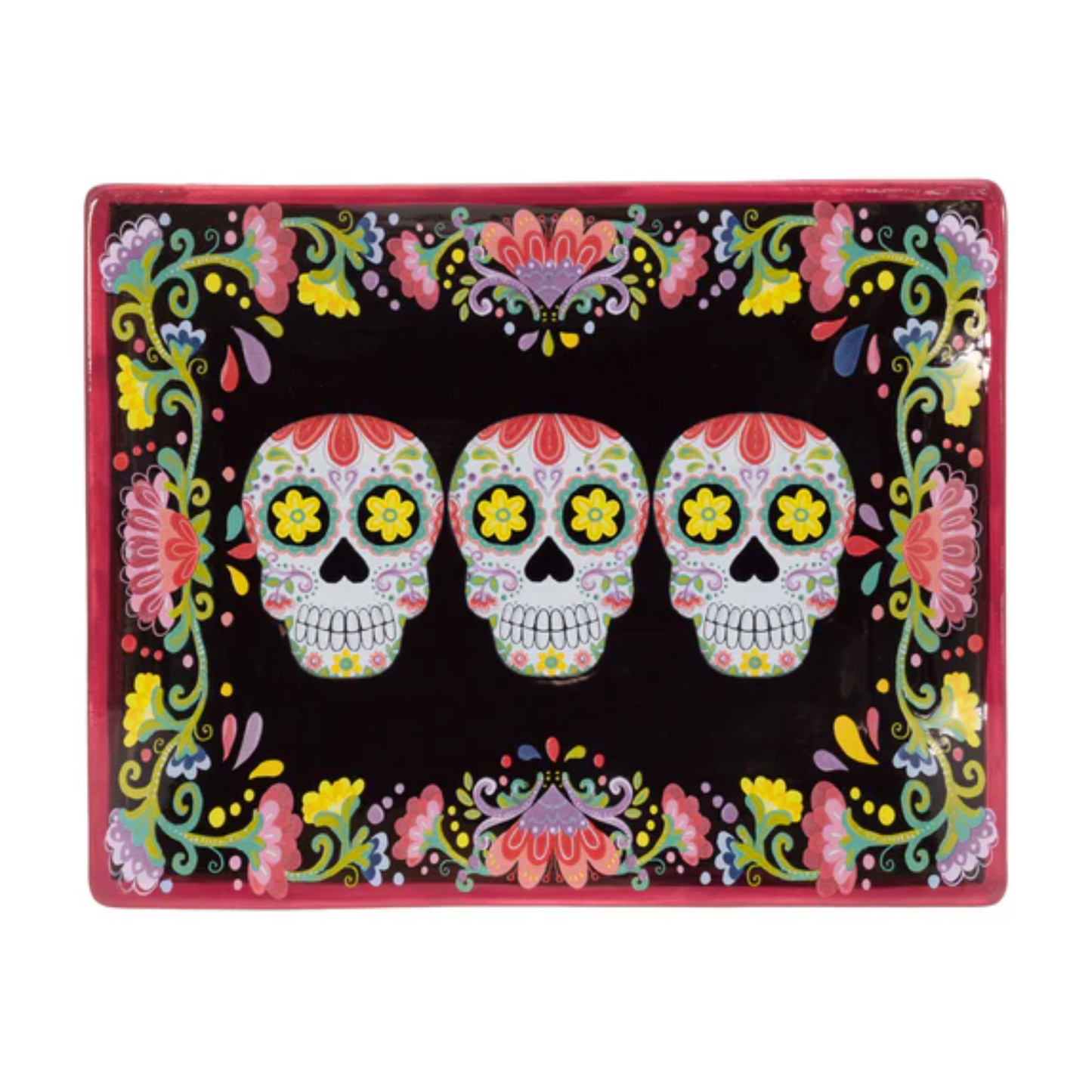 No Vida Cantina Rectangular Plate