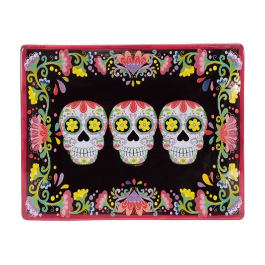 No Vida Cantina Rectangular Plate