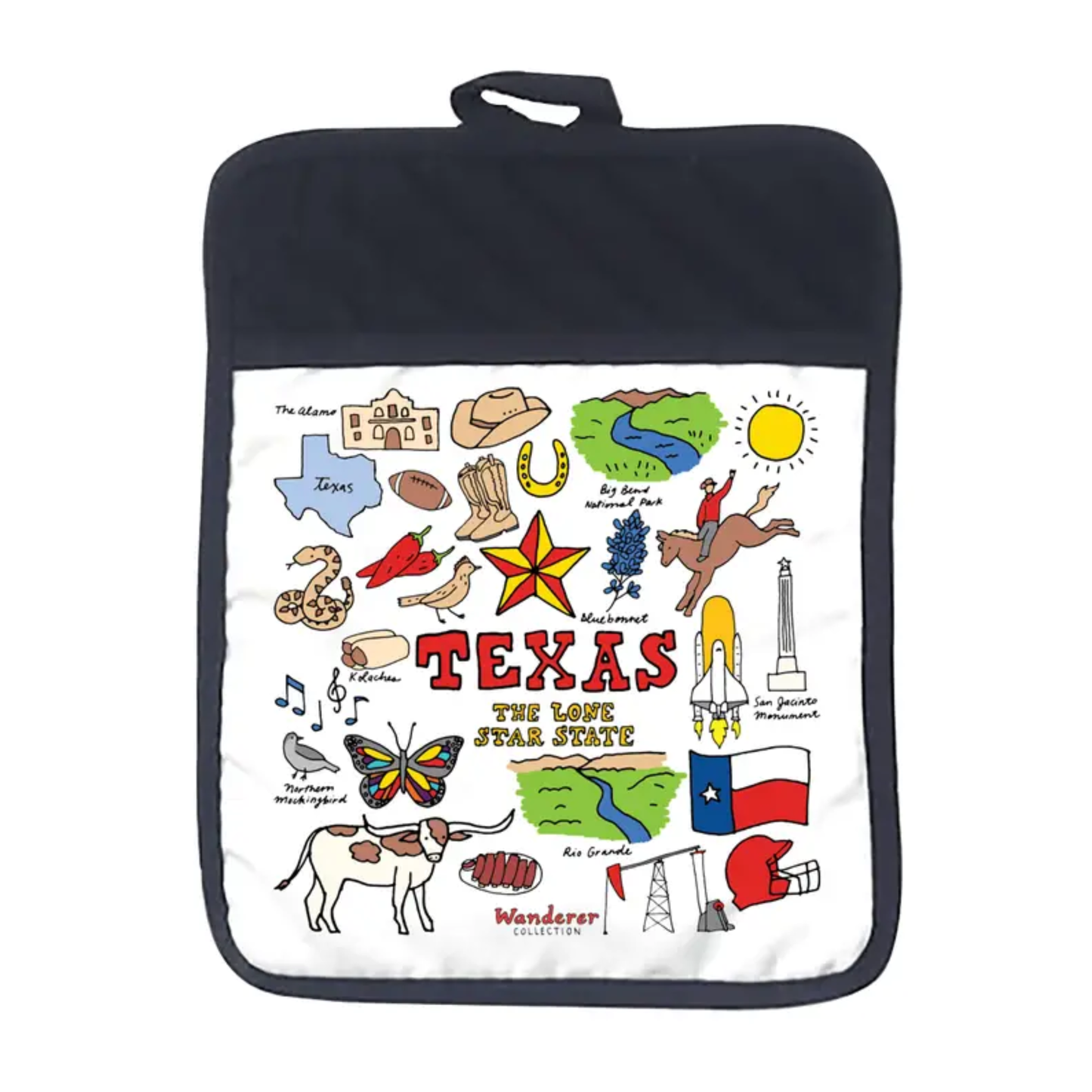 Texas Pocket Pot Holder