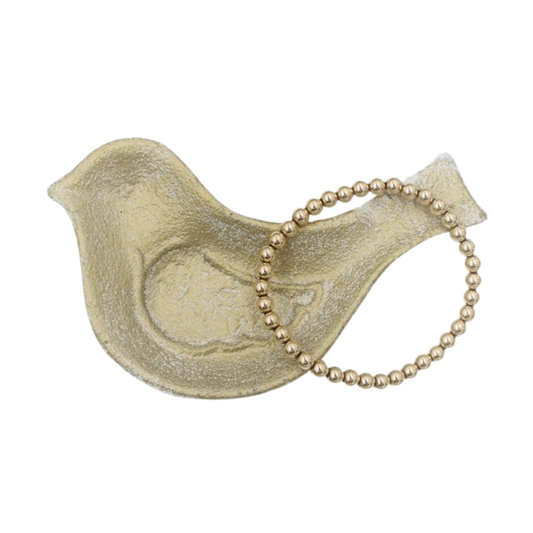 Cast Iron Bird Trinket Dish