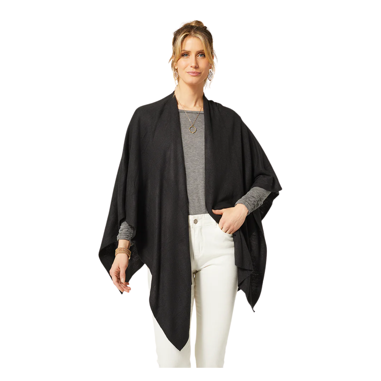 Kiara Lightweight Wrap Black