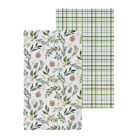 Shades of Green Kitchen Towel