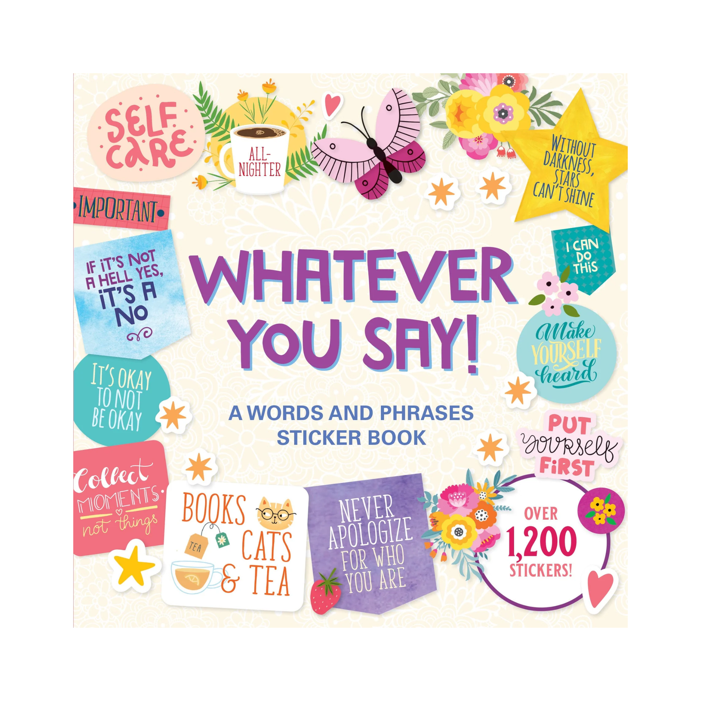 Sticker Book Whatever You Say