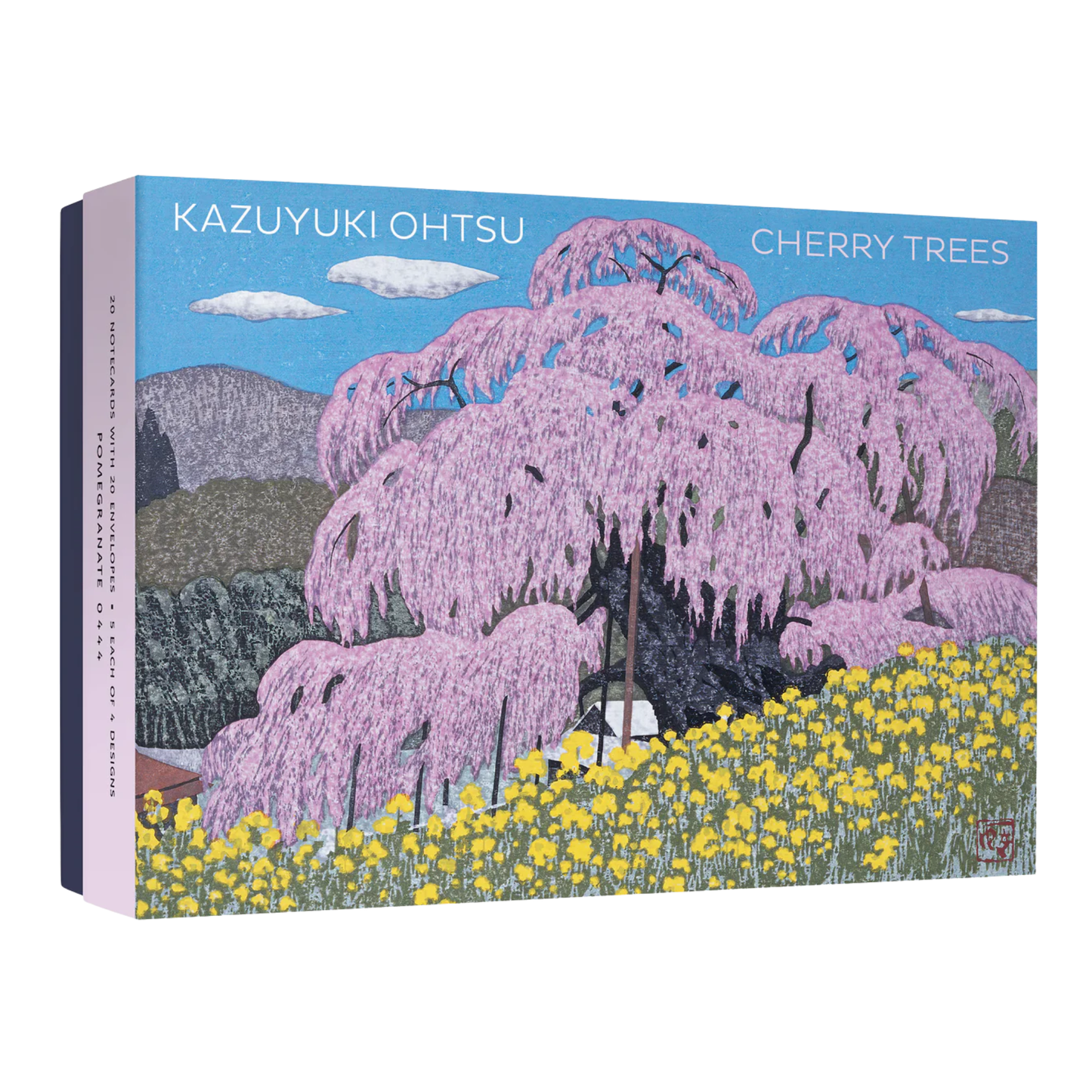 Kazuyuki Ohtsu Cherry Trees Notecard