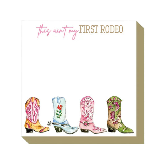 Fancy Western Notepad