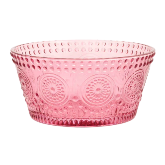 Pink Glass Small Bowl