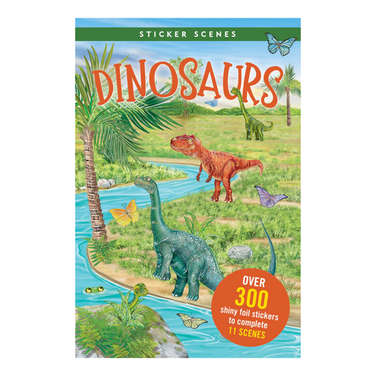 Sticker Scenes Dinosaur