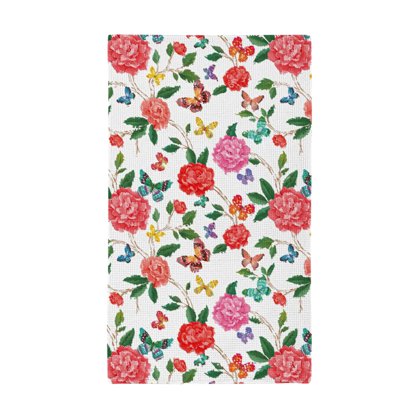 Butterfly Toile Towel