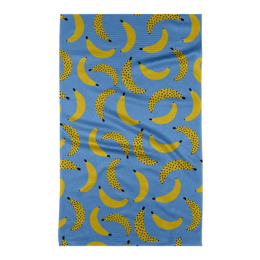 Blue Bananas Tea Towel