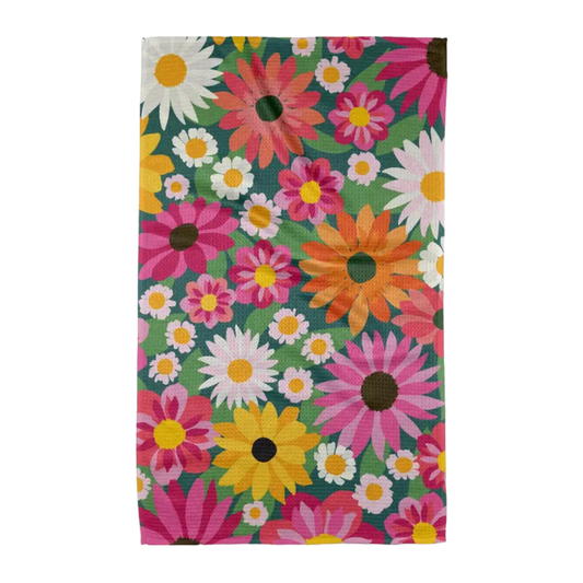 Wild Blooms Tea Towel