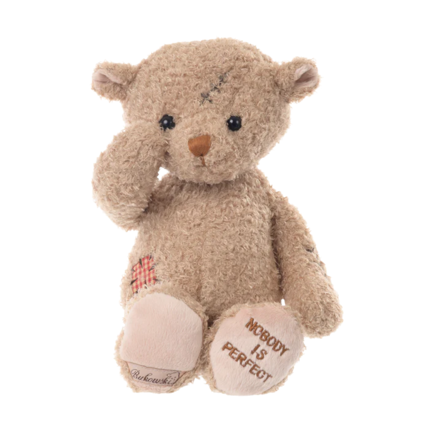 Nobody is Perfect Bear Plush