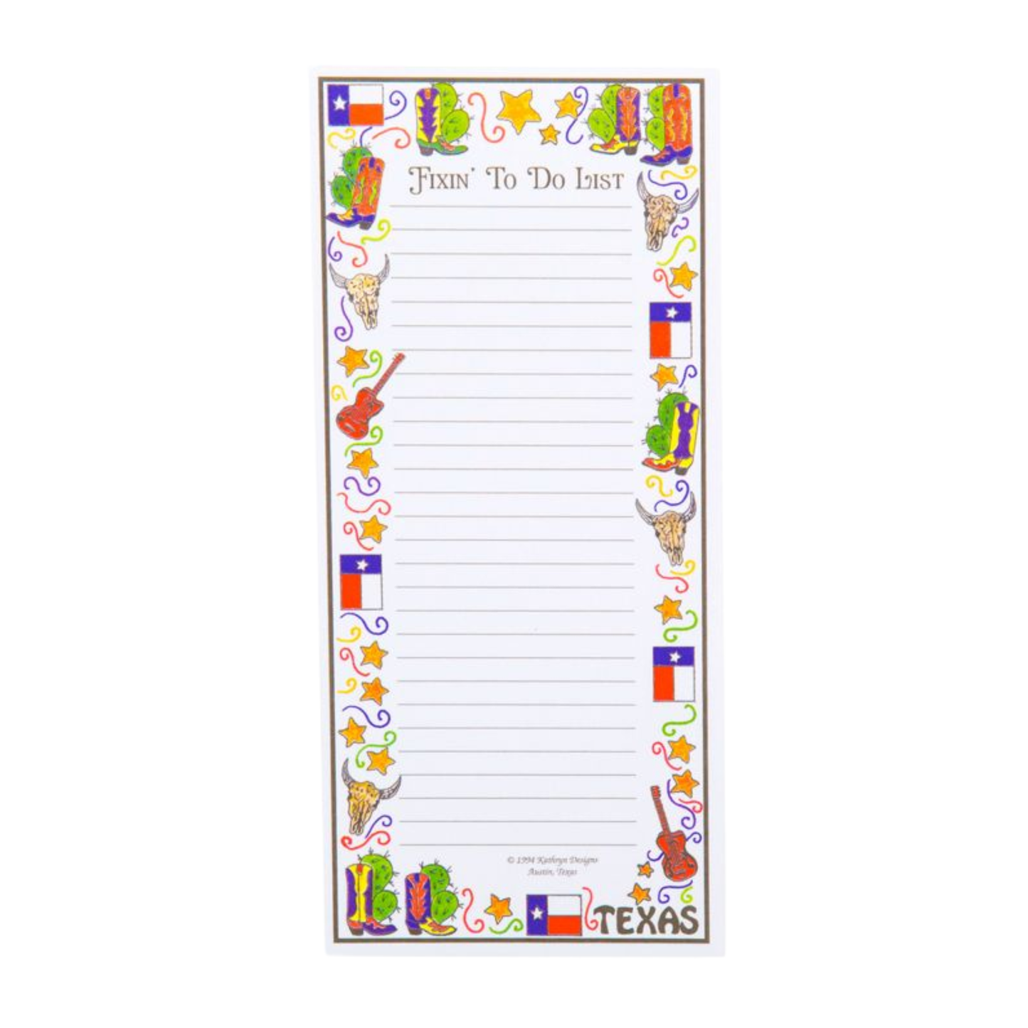 Fixin To Do Memo Pad