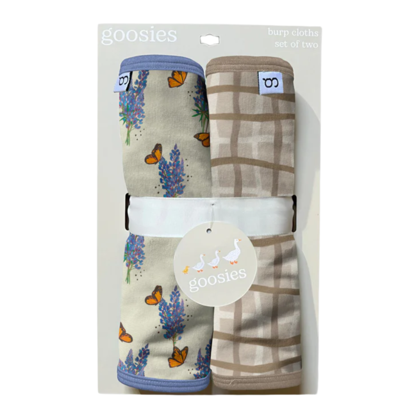 Burp Set - Bluebonnets