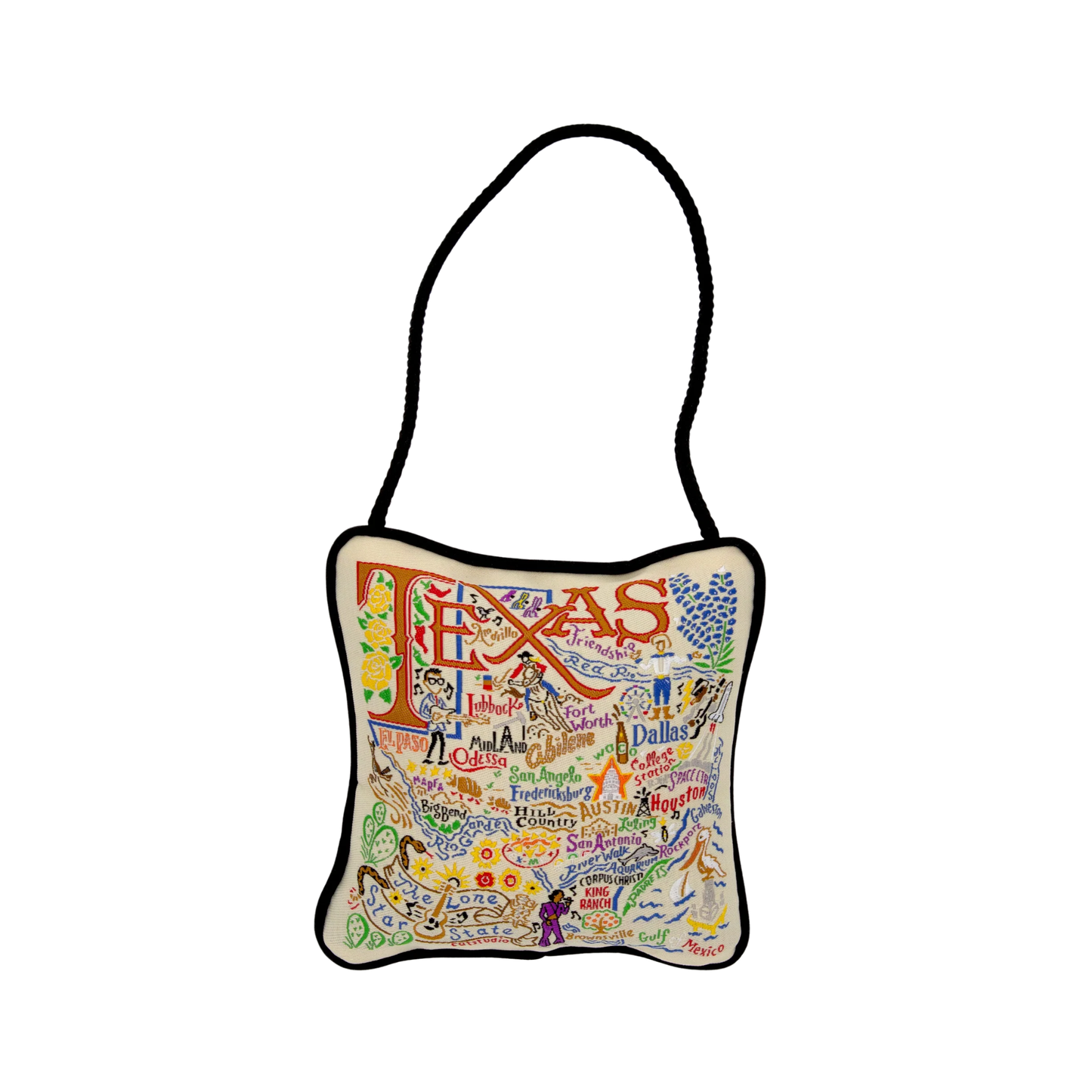 Texas Mini Ornament Pillow