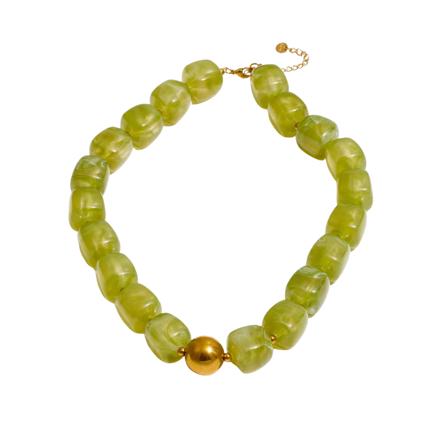 Martha Necklace Green