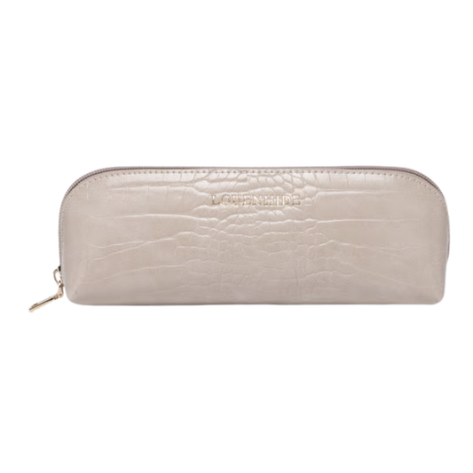 Jayne Makeup Bag Croc Putty