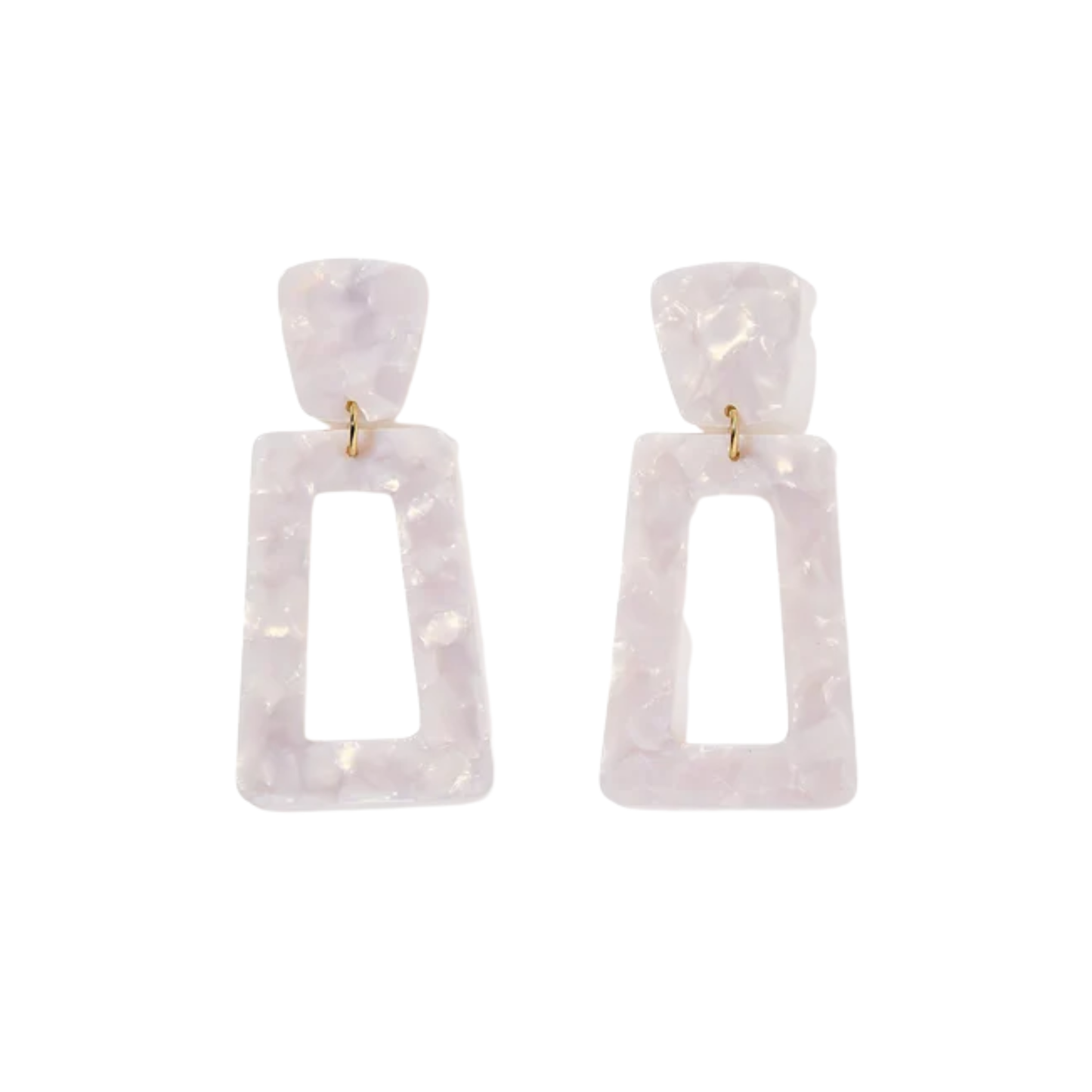 Kennedy Pearl White Earrings