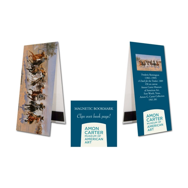 Dash for the Timber Magnetic Bookmark