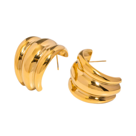 Chloe Gold Hoops