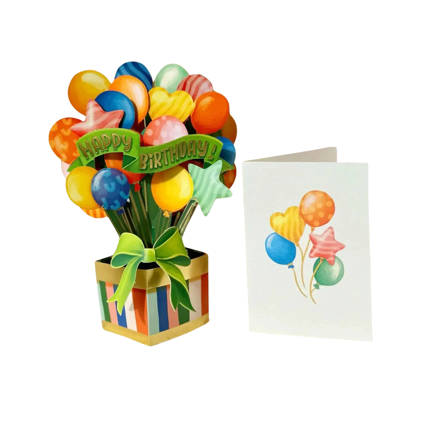 Mini Birthday Balloons Card