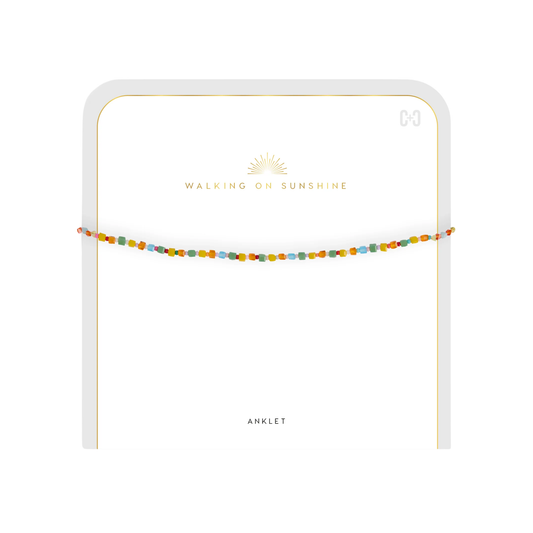 Ray of Sunshine Anklet