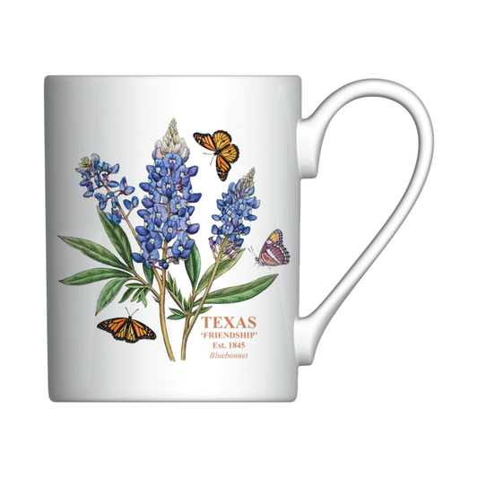 Texas Porcelain Bluebonnet Mug