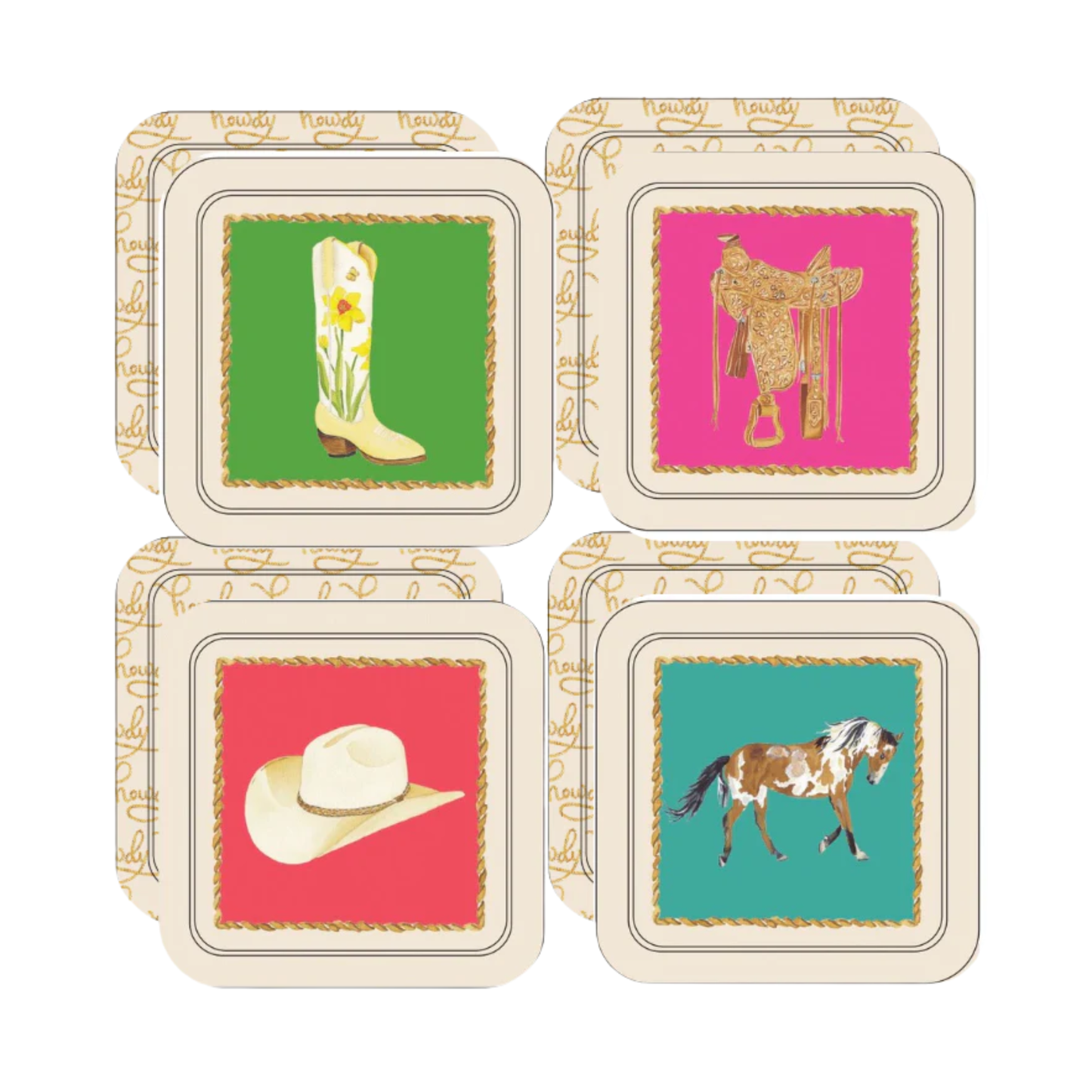 Cowgirl Coasters