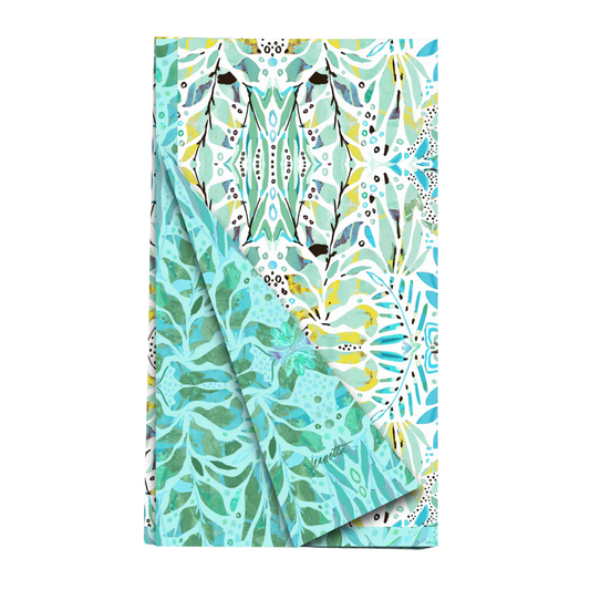 Amina Sea Glass Tea Towel