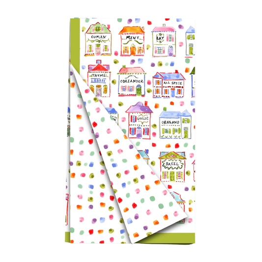 Spice Village Tea Towel