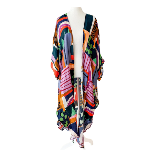 Over the Rainbow Long Kimono