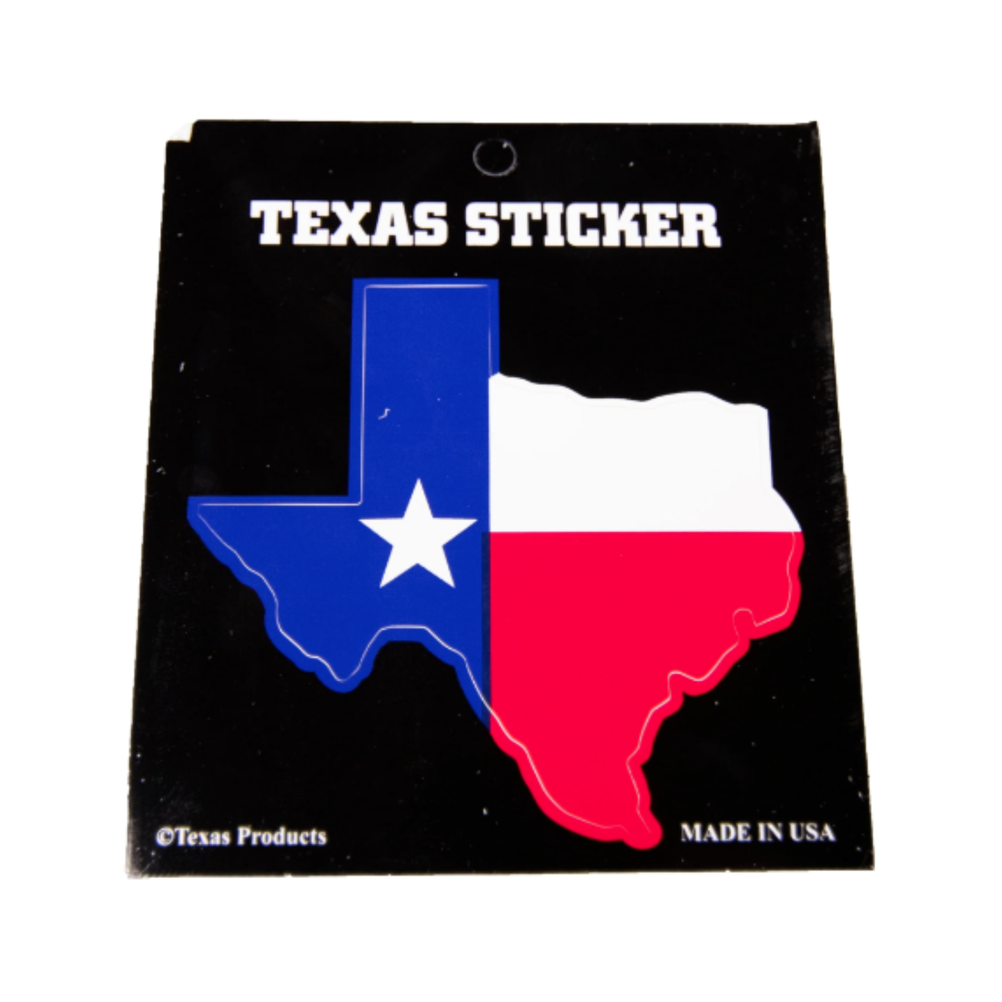 Texas Shape Sticker
