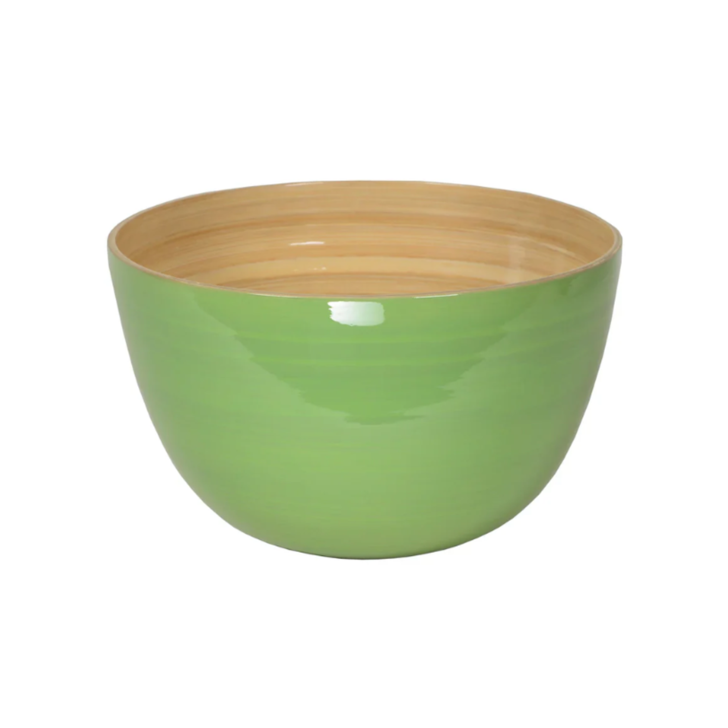 Bamboo Mixing Bowl Green
