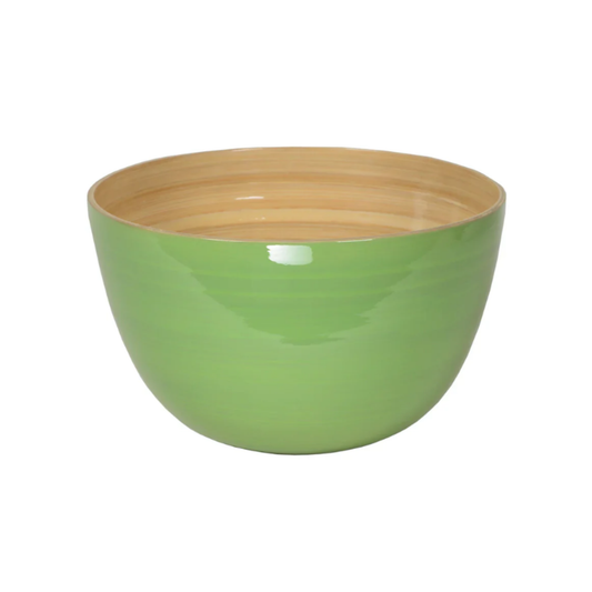 Bamboo Mixing Bowl Green