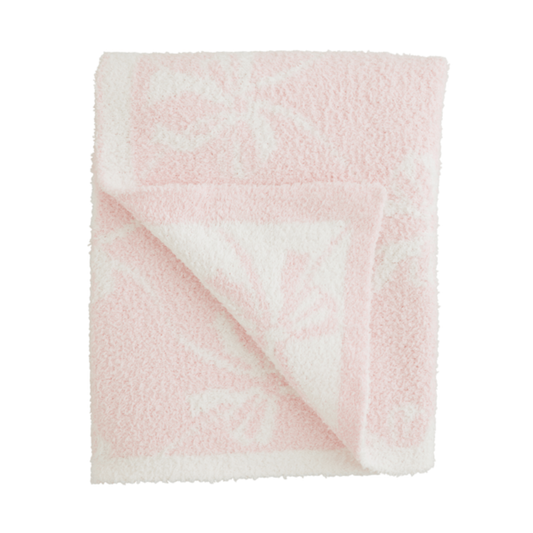 Bow Chenille Blanket