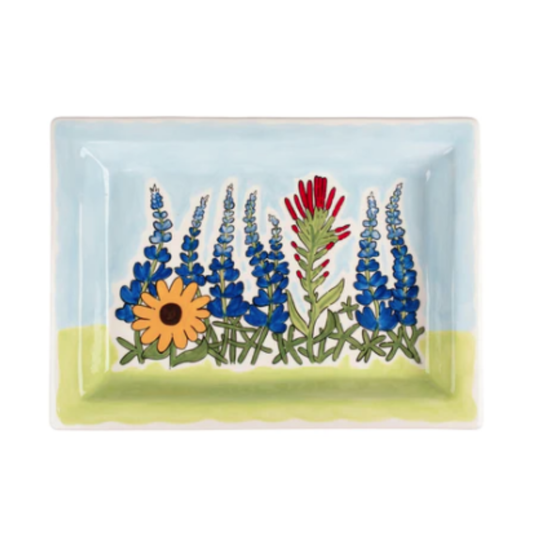Wildflower Bluebonnet Tray