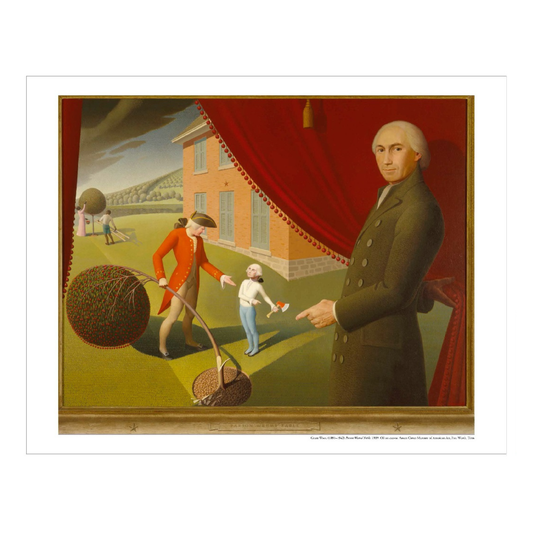 Amon Carter Poster Prints Parson Weems’ Fable