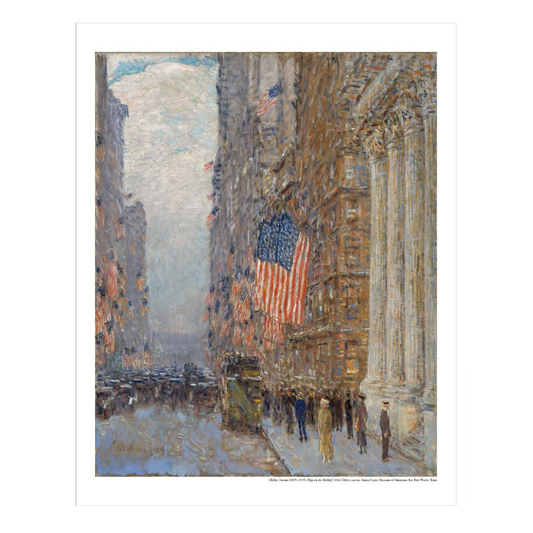 Amon Carter Poster Prints Flags on the Waldorf