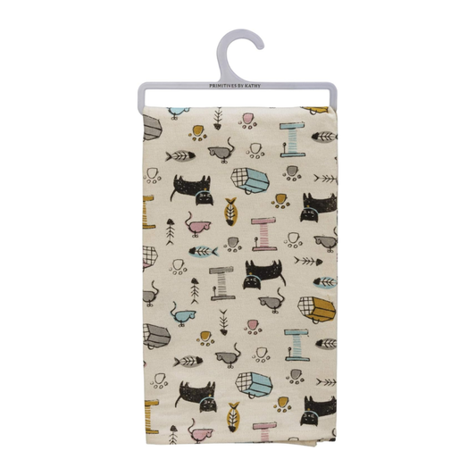 Towel - Love and A Cat