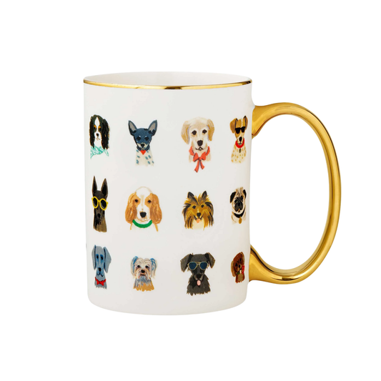 Hot Dogs Porcelain Mug