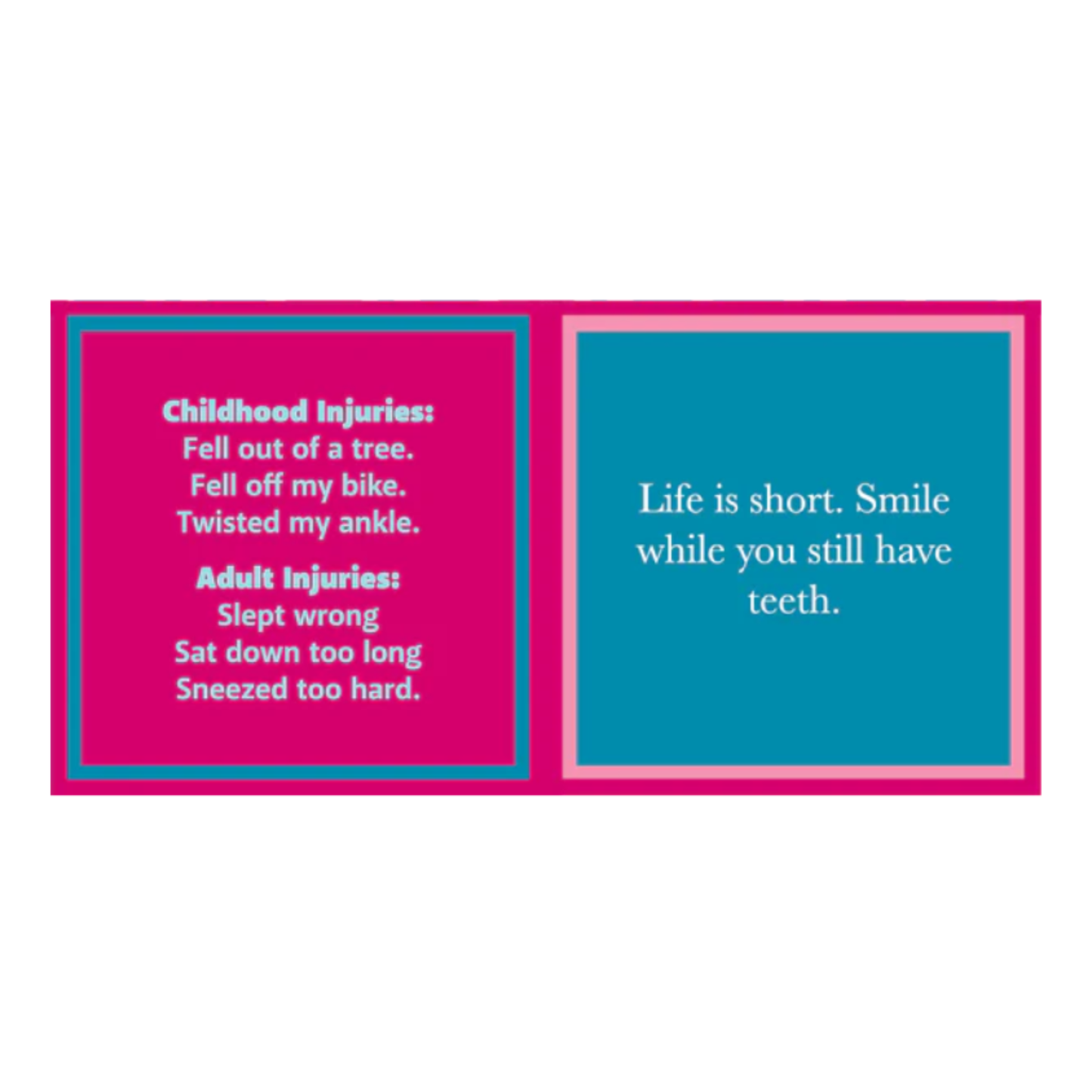 Life is Short Napkin