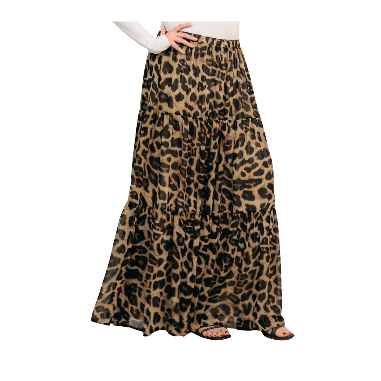 Animal Print Skirt